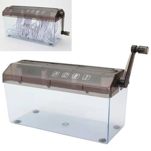 Mini file shredder manuale - a4,