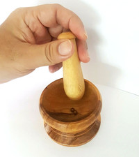 Mini macina legno mortaio