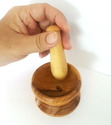 Mini macina legno mortaio